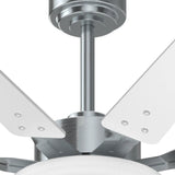 Amico 64" Ceiling Fan with Light & Remote – Dimmable, 6 - Speed Reversible DC Motor, Quiet Modern Black Fan for Living Room, Kitchen & Patio - 26