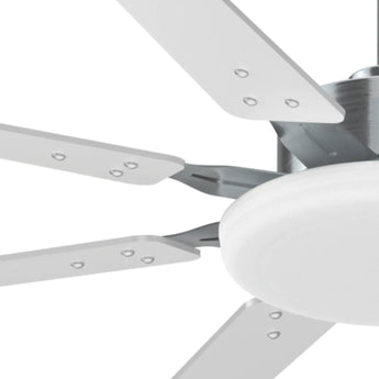 Amico 64" Ceiling Fan with Light & Remote – Dimmable, 6 - Speed Reversible DC Motor, Quiet Modern Black Fan for Living Room, Kitchen & Patio - 25