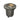 Antique Bronze Brass In - Ground Light, MR16 Low Voltage Landscape Well Light, IP65 Waterproof Outdoor Recessed Uplight Fixture - 2