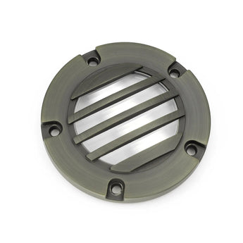 Antique Bronze Brass In - Ground Light, MR16 Low Voltage Landscape Well Light, IP65 Waterproof Outdoor Recessed Uplight Fixture - 8