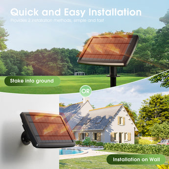 G40 Solar String Lights, LED Shatterproof Bulbs, Dimmable & Timable, 3 Lighting Modes - 8