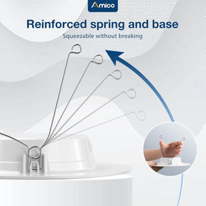 6 Inch LED Recessed Lighting, Dimmable, Retrofit Can Light with Baffle Trim, Selectable CCT, 950 Lumens