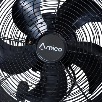 Indoor/Outdoor Wall Mount Fan with Remote, Industrial Waterproof Oscillating Wall Mounted Fan, DC Motor 8 Speeds High Velocity for Garage, Patio, Gym, Warehouse-7