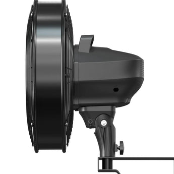 Indoor/Outdoor Wall Mount Fan with Remote, Industrial Waterproof Oscillating Wall Mounted Fan, DC Motor 8 Speeds High Velocity for Garage, Patio, Gym, Warehouse-3