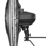Industrial Wall Mount Fan with Remote Control, DC Motor, 8 Speeds, 8690 CFM High Velocity, Oscillating Shop Fan with Timer for Gym, Patio,Garage, Outdoor-16