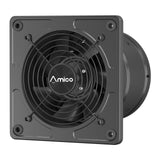 Kitchen Exhaust Fan with Remote, 686 CFM High Airflow EC Motor Ventilation Fan, 9-Speed Adjustable, 29W Energy Efficient, Timer, Low Noise 50dB, Black for Kitchen, Garage, Attic & Greenhouse, FCC Certified-12