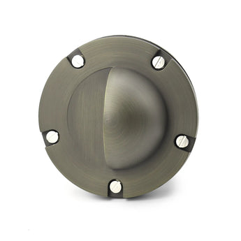 Low Voltage Brass In - Ground Well Light, Antique Bronze MR16 Landscape Recessed Light Fixture, Waterproof Outdoor Uplight - 10