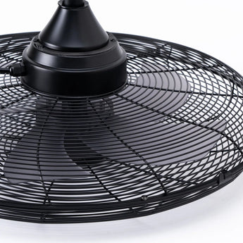 Outdoor Ceiling Fan with Light for Patios, 24 inch Black Waterproof Gazebo Fan with Remote&APP Control, Reversible, Dimmable, Plug in Hook Mount Portable Fan for Garage Pergola Porch Canopy Visit the addlon Sto-5