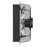 Shutter Exhaust Fan Wall Mounted with EC Motors and Remote Control, Timer, 8 Speeds, 850CFM, Low Noise, Easy to Install, Plug in Ventilation Fan for Garages, Shops, Greenhouse, Attic-17