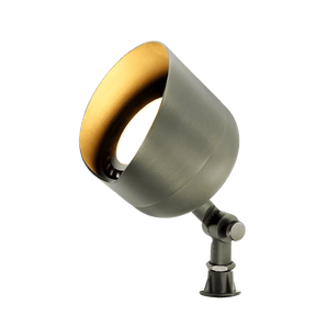 Solid Brass Low Voltage Landscape Spotlight, Antique Bronze PAR36 Floodlight for Up - Lighting & Directional Lighting, IP65 Waterproof & ETL Listed (Lamp Not Included) - 2