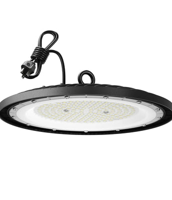 UFO LED High Bay, 21,000LM 5000K, UL Listed, Replaces 650W MH/HPS, US Hook & 5' Cable-1