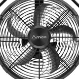 Wall Mount Fan 9-Speed High Velocity , 1050 CFM Brushless DC Metal Fan with Remote, Industrial Fan for Garage Warehouse Patio Outdoor-16