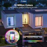 4/6 Inch White Smart Wifi Slim Recessed Led Light, RGB, 2700 - 6500K Color Changing - 3